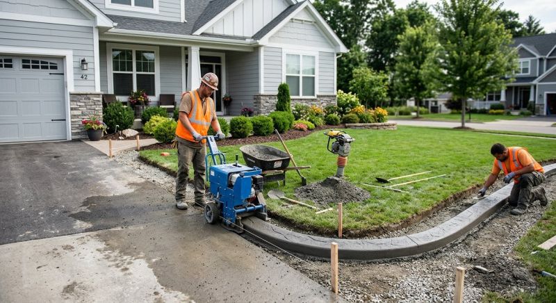 Landscape Curbing Service